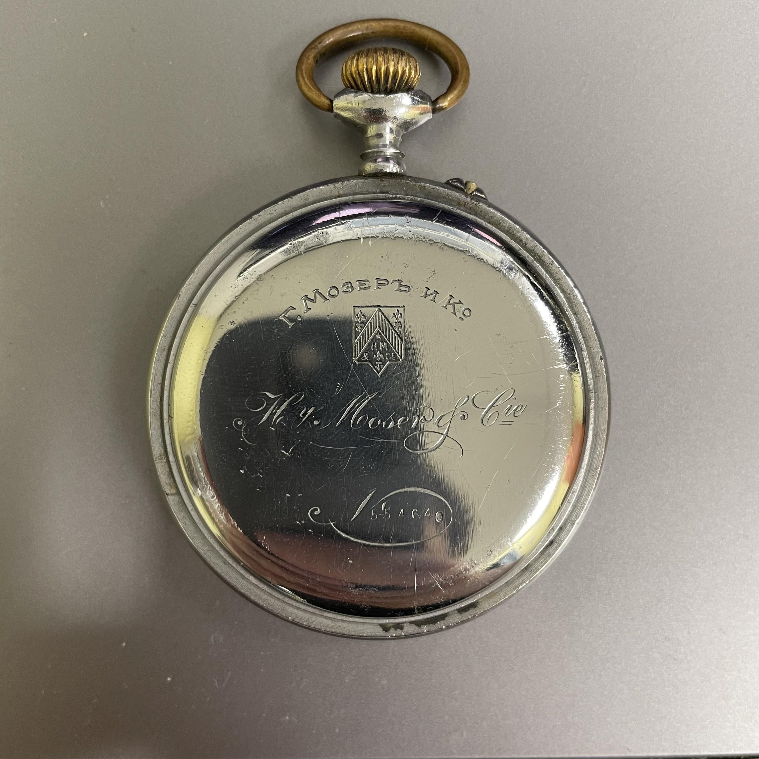 Карманные часы HY Moser and Co
