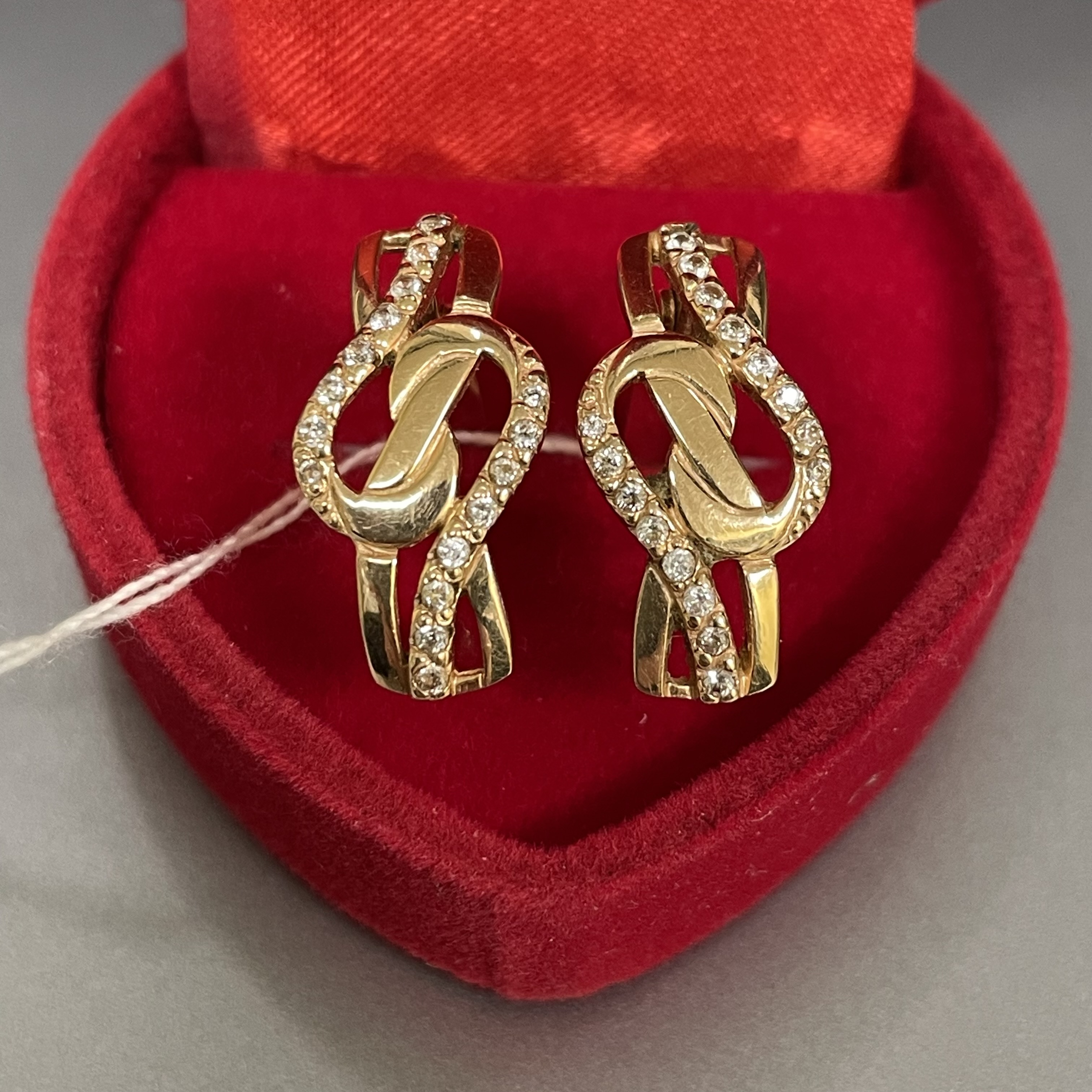 Сережки Золото 585 3.85 г