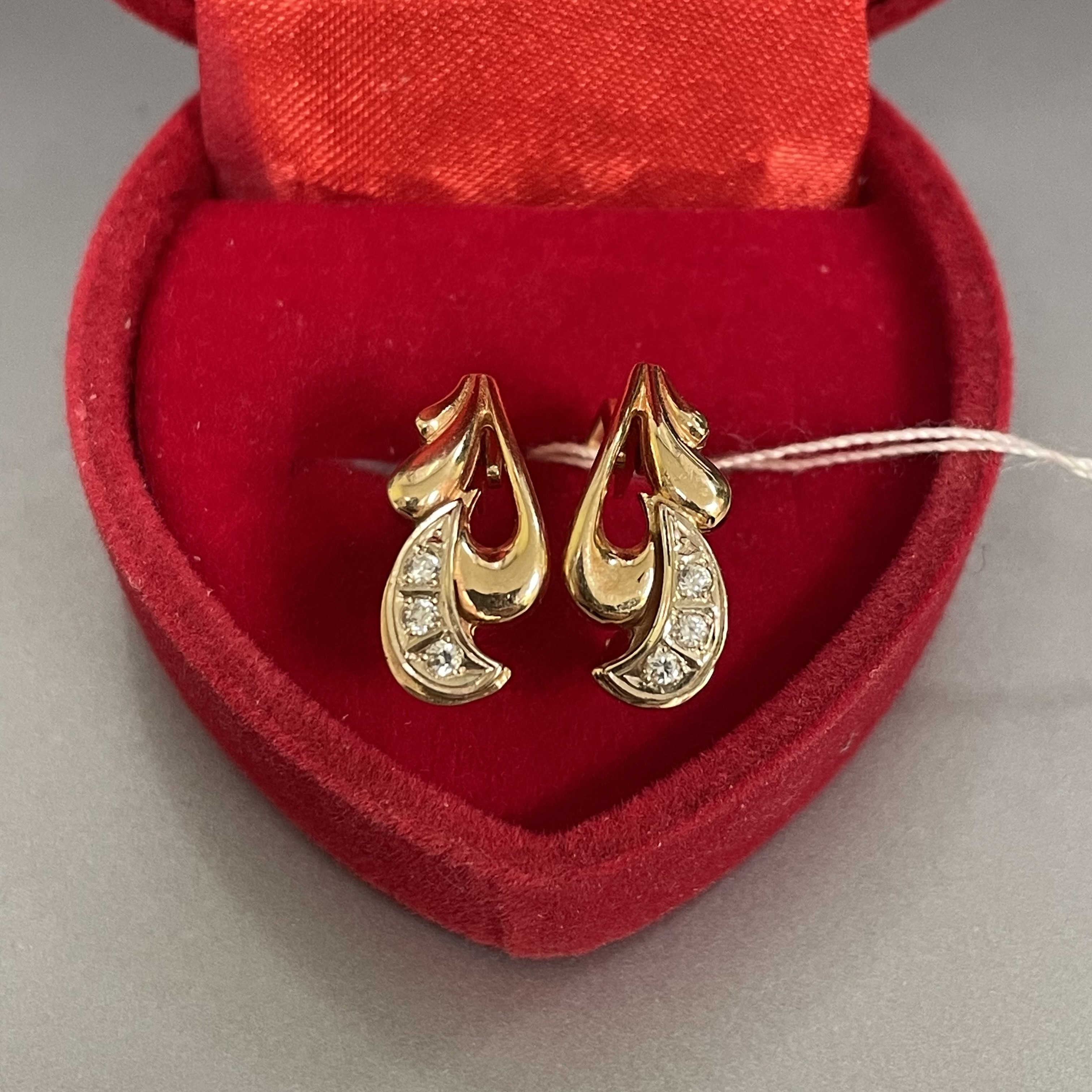 Сережки Золото 585 3.38 г