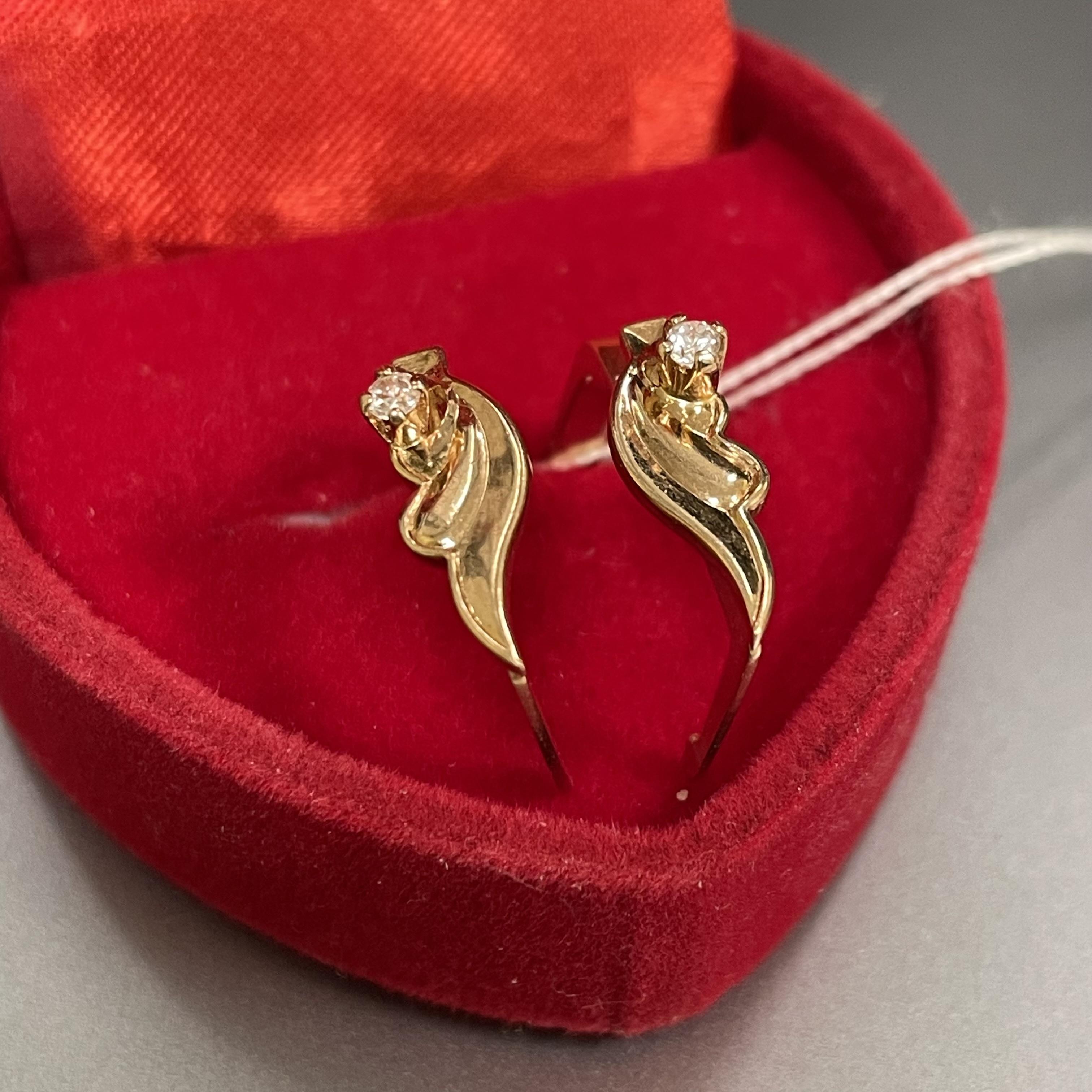 Сережки Золото 585 3 г