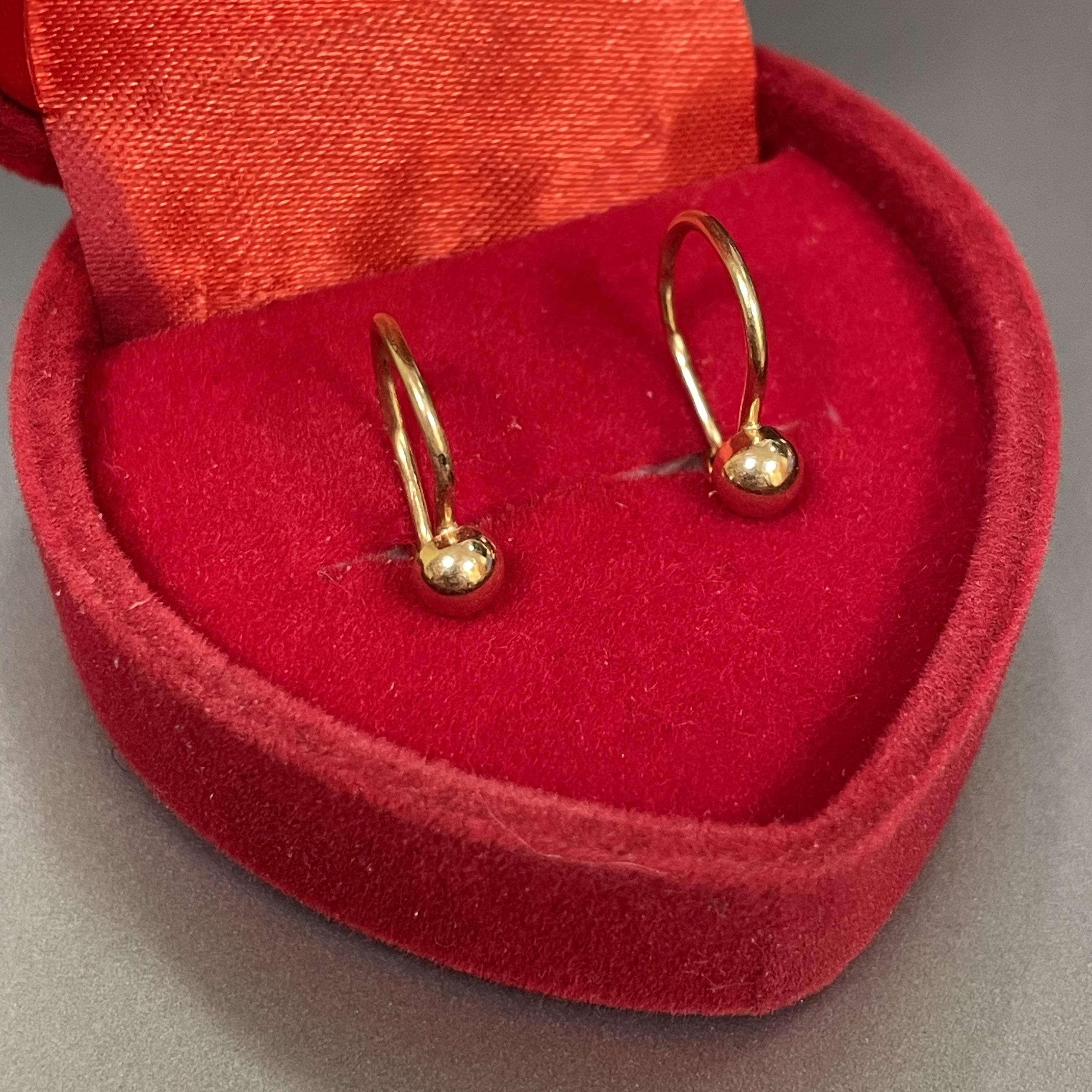 Сережки Золото 585 1.22 г