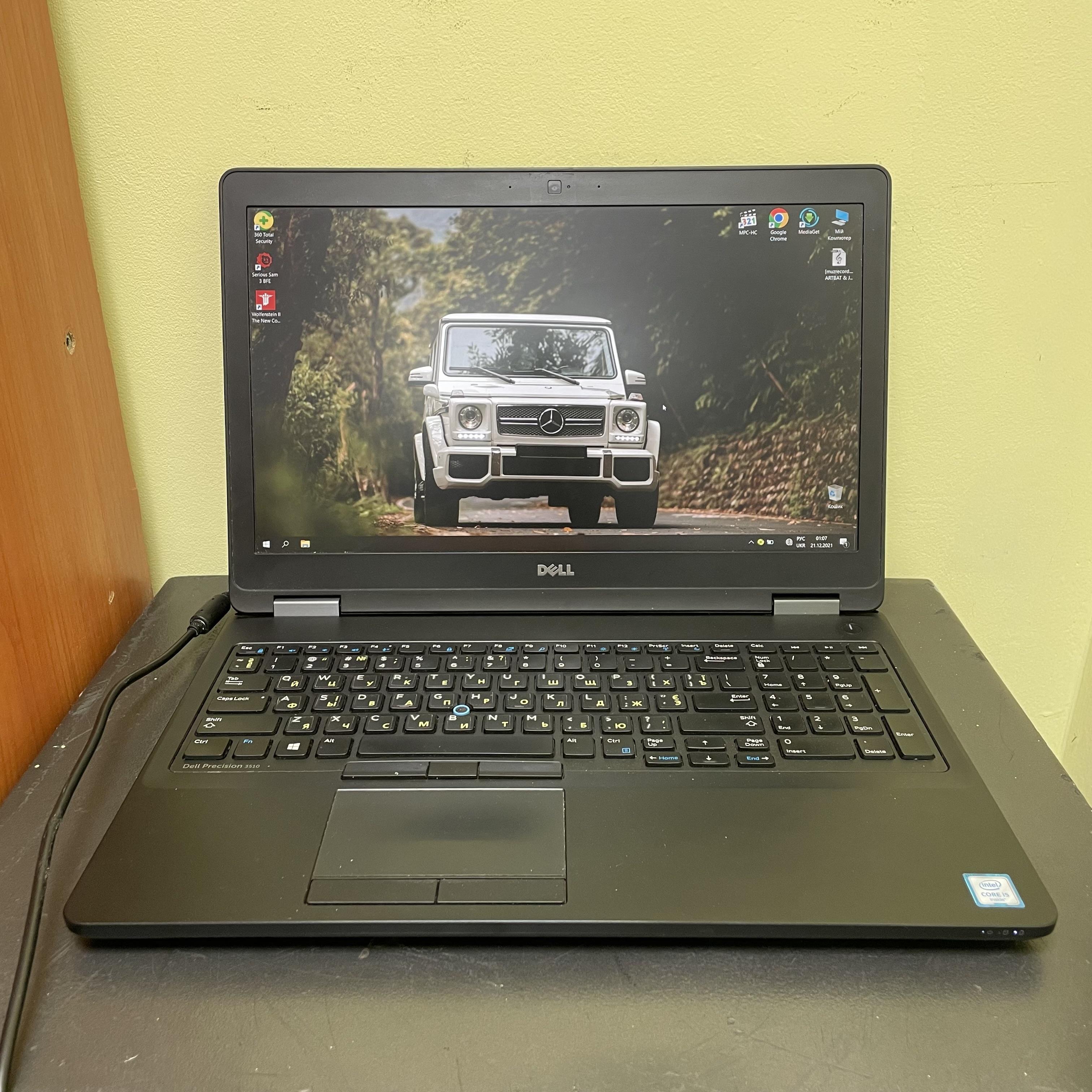 Ноутбук Dell Precision 3510 i5/24gb/256gb