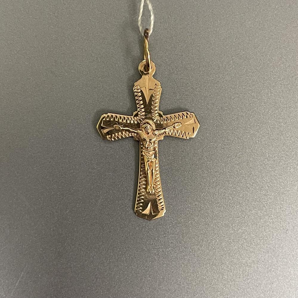 Крестик Золото 585 1.14 г