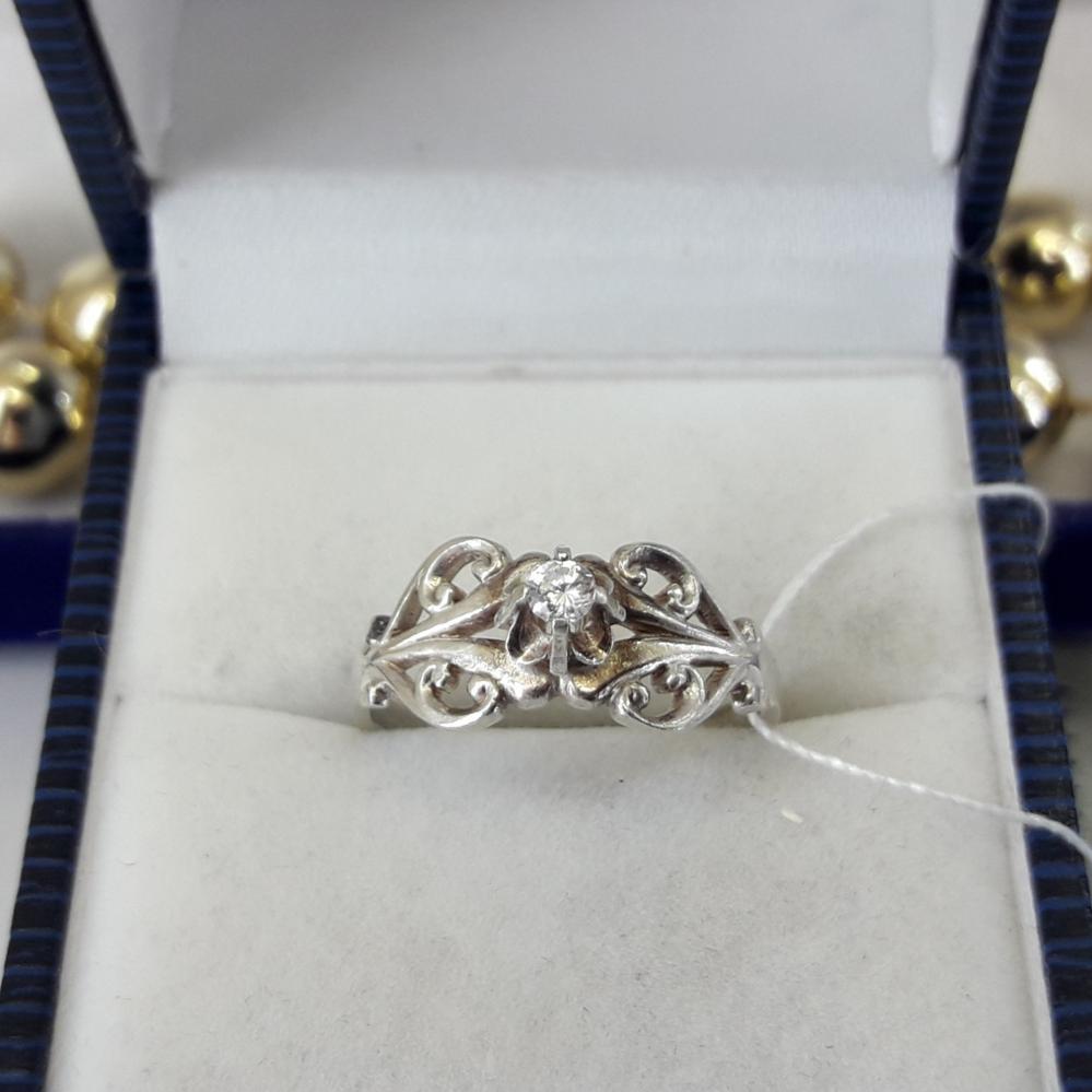 Класичне срібне кільце