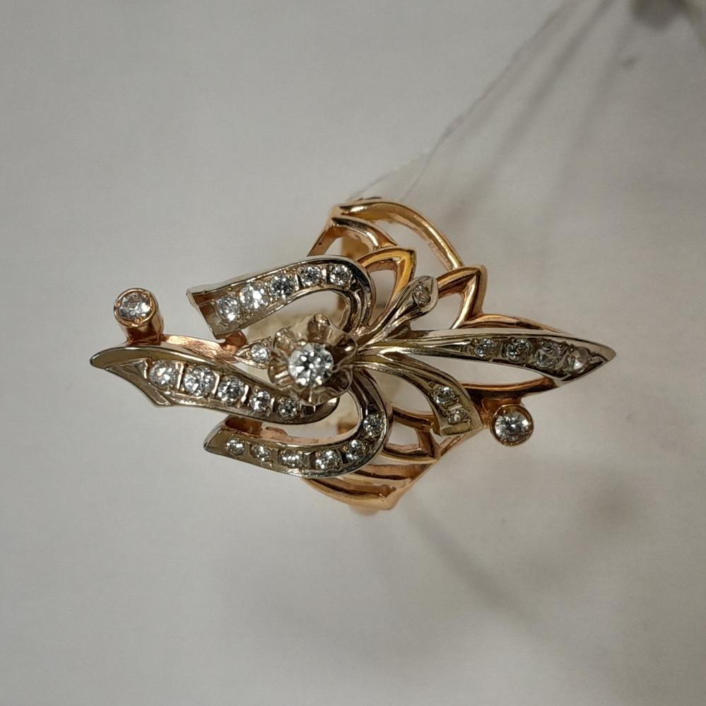 Кольцо Золото 585 6.64 г размер 20.5