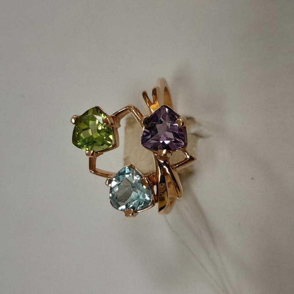 Кольцо Золото 585 4.03 г размер 17.5