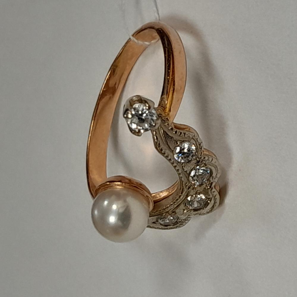 Кольцо Золото 585 2.7 г размер 16.5