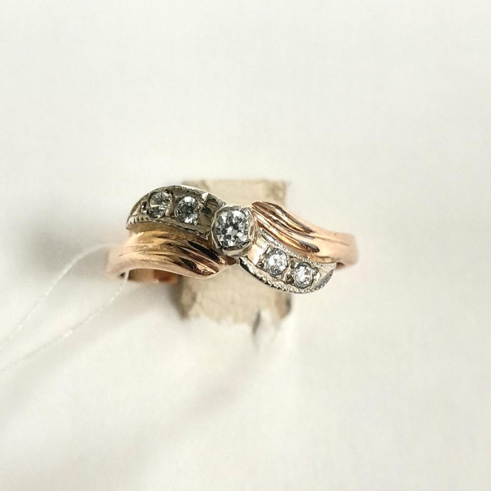 Кольцо Золото 585 2.74 г размер 17