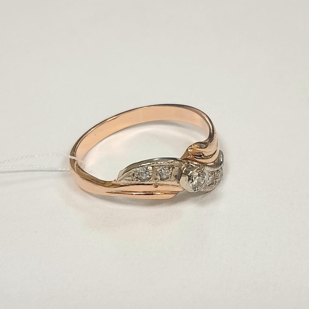 Кольцо Золото 585 2.74 г размер 17