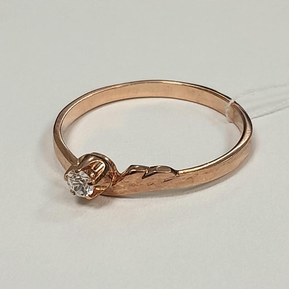 Кольцо Золото 585 1.76 г размер 18.5