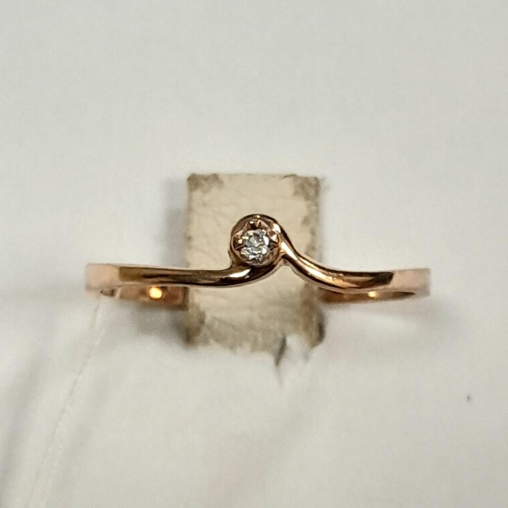 Кольцо Золото 585 1.46 г размер 19.5