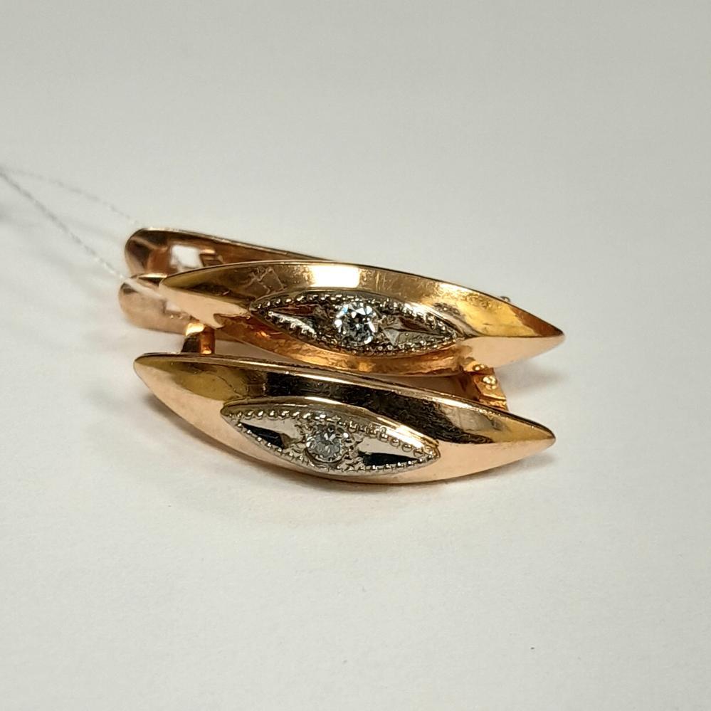 Сережки Золото 585 4.64 г