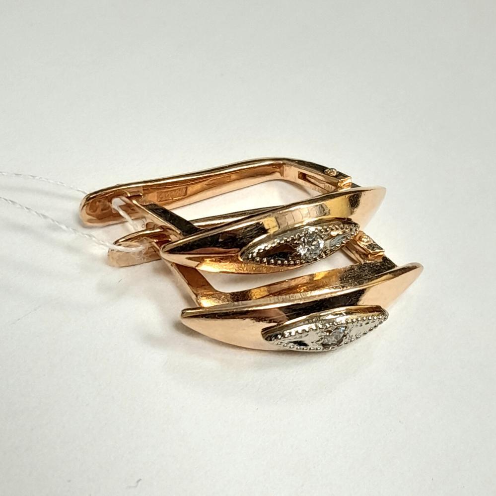 Сережки Золото 585 4.64 г