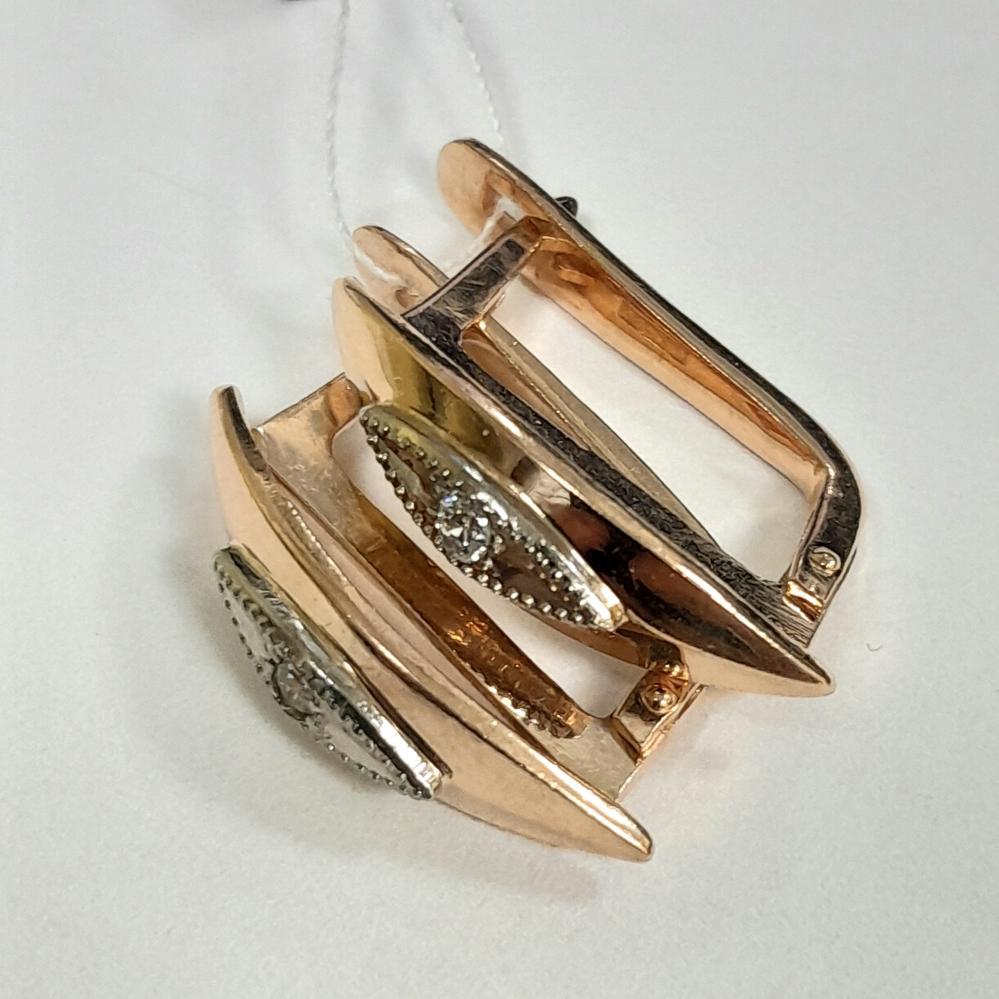 Сережки Золото 585 4.64 г