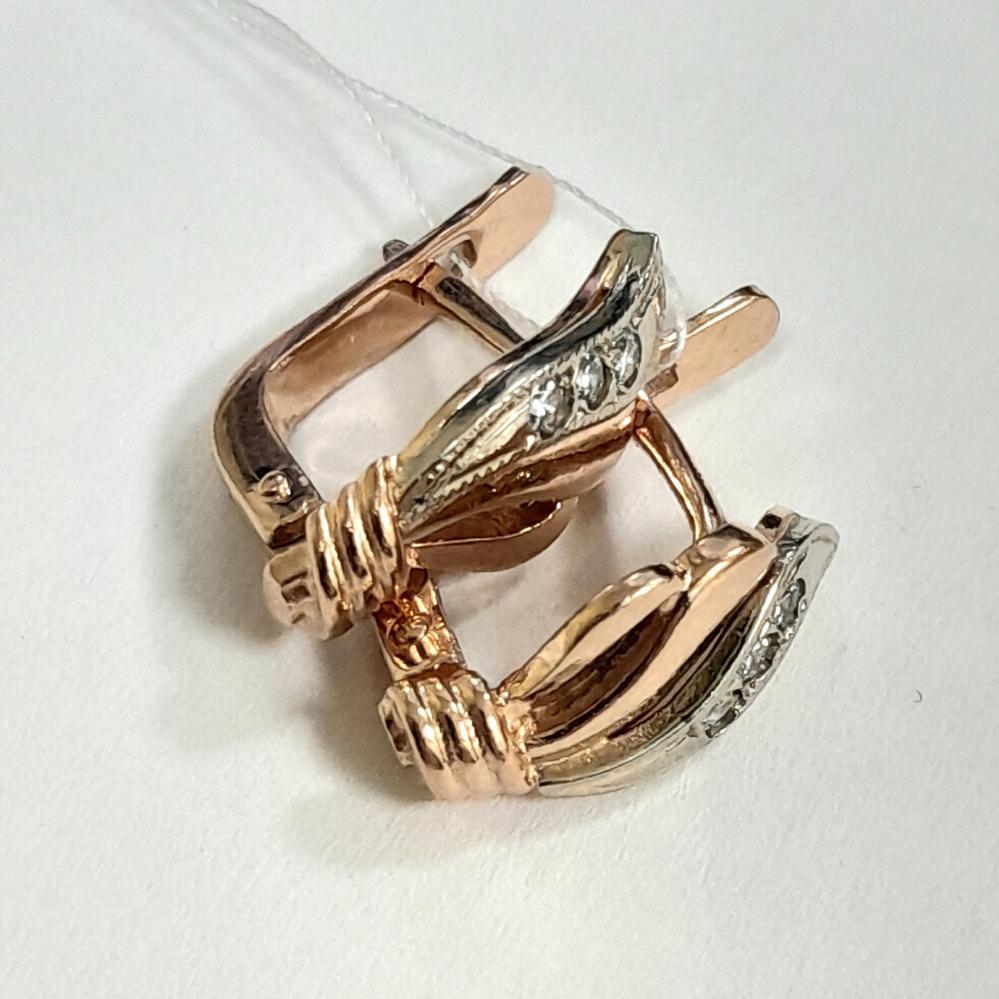 Сережки Золото 585 4.49 г