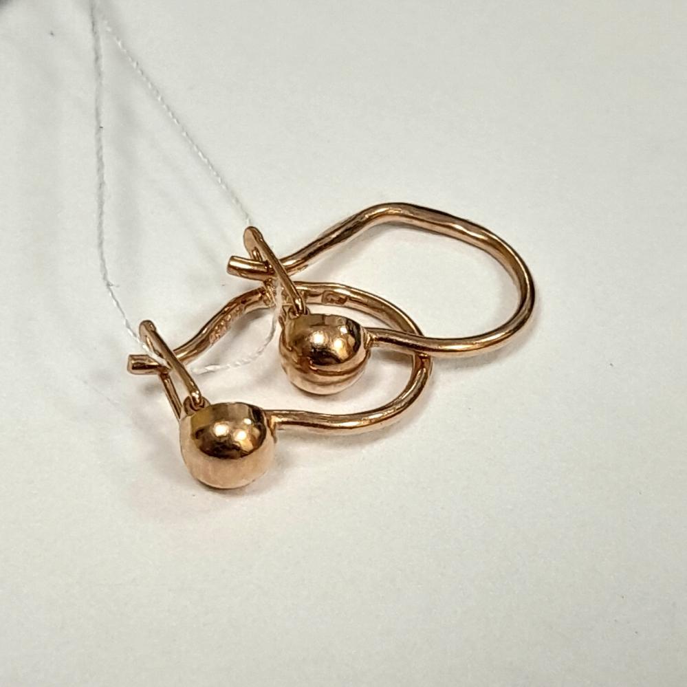 Сережки Золото 585 1.23 г