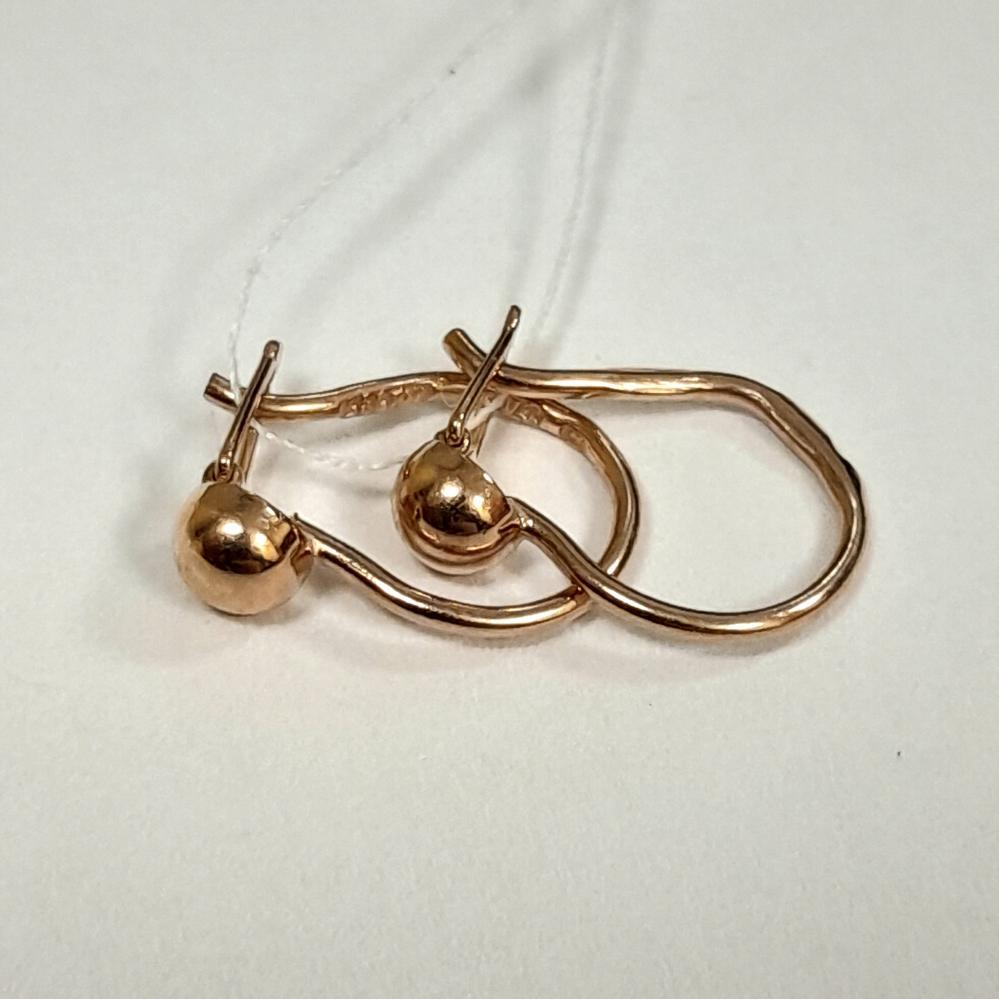 Сережки Золото 585 1.23 г