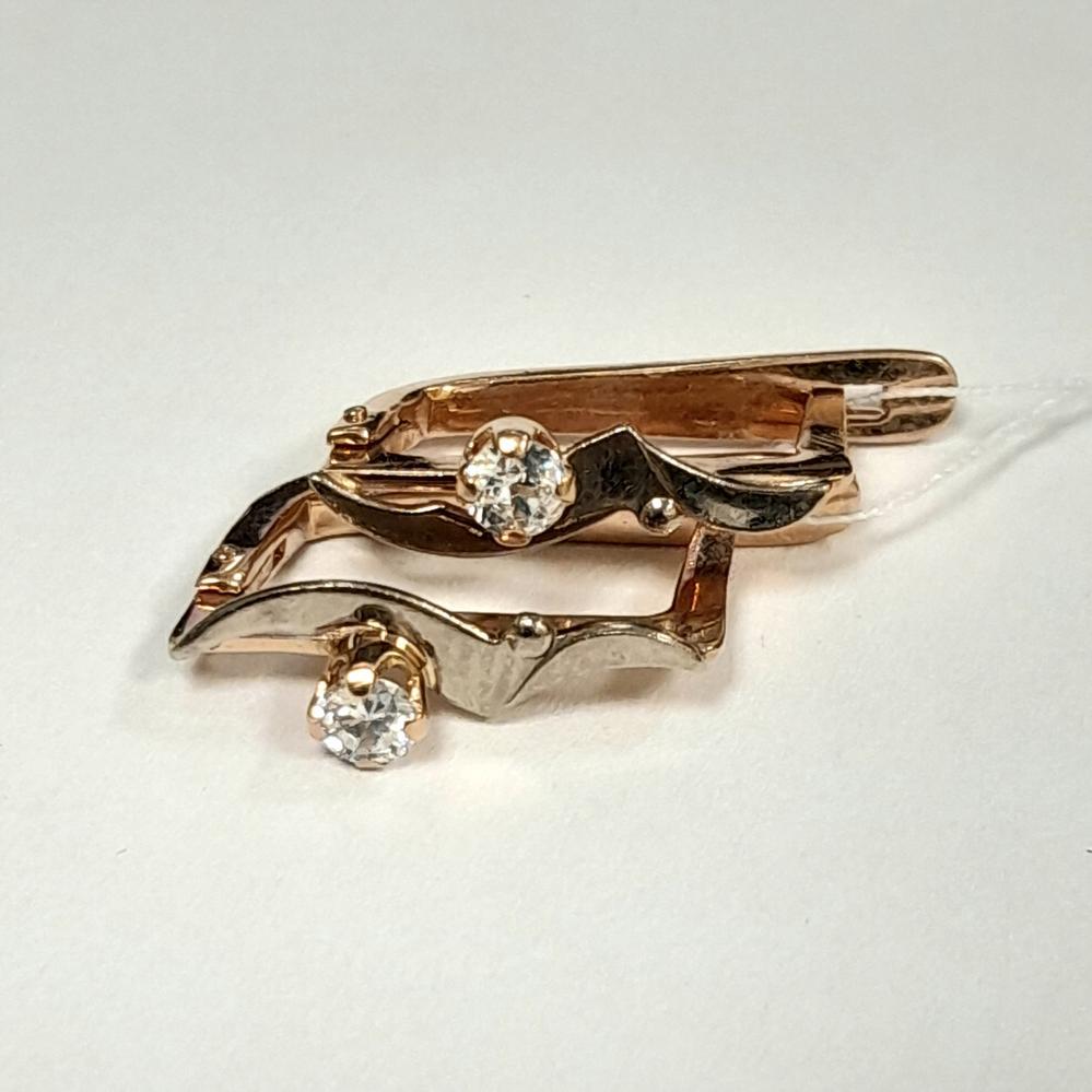 Сережки Золото 585 2.55 г
