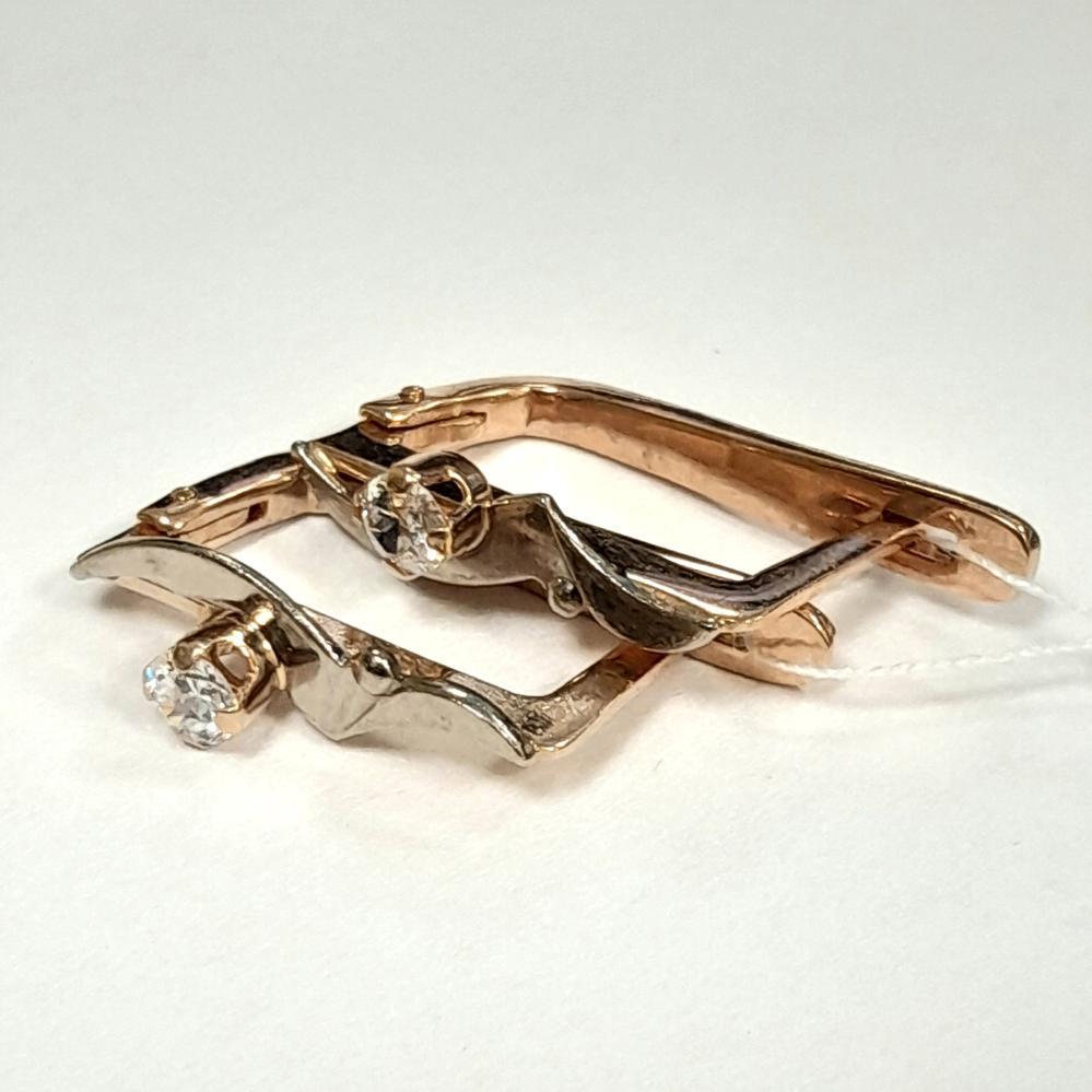 Сережки Золото 585 2.55 г