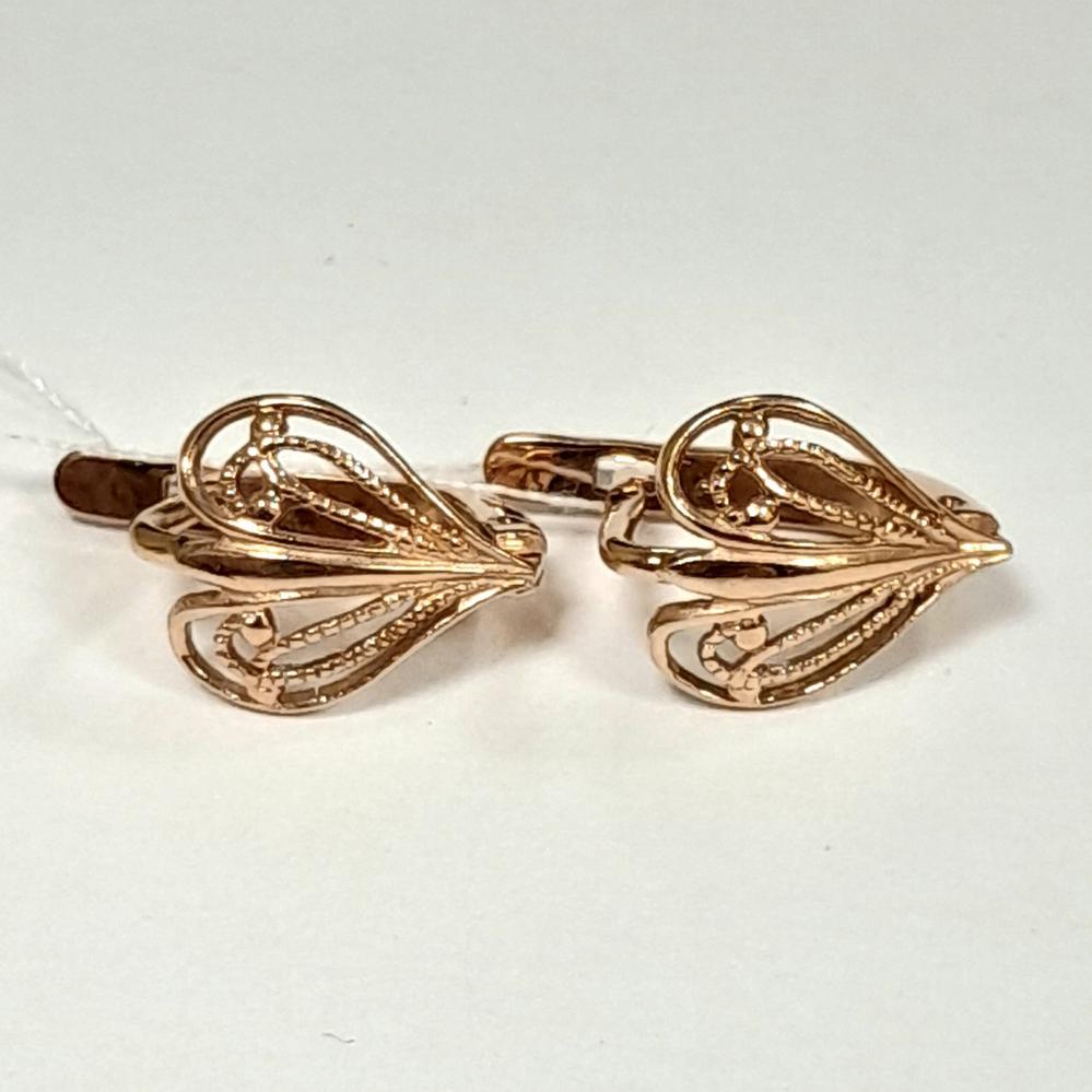 Сережки Золото 585 2.98 г