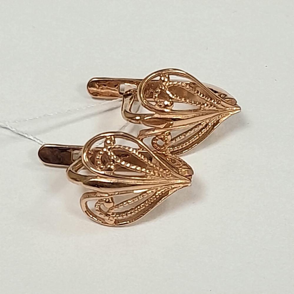 Сережки Золото 585 2.98 г