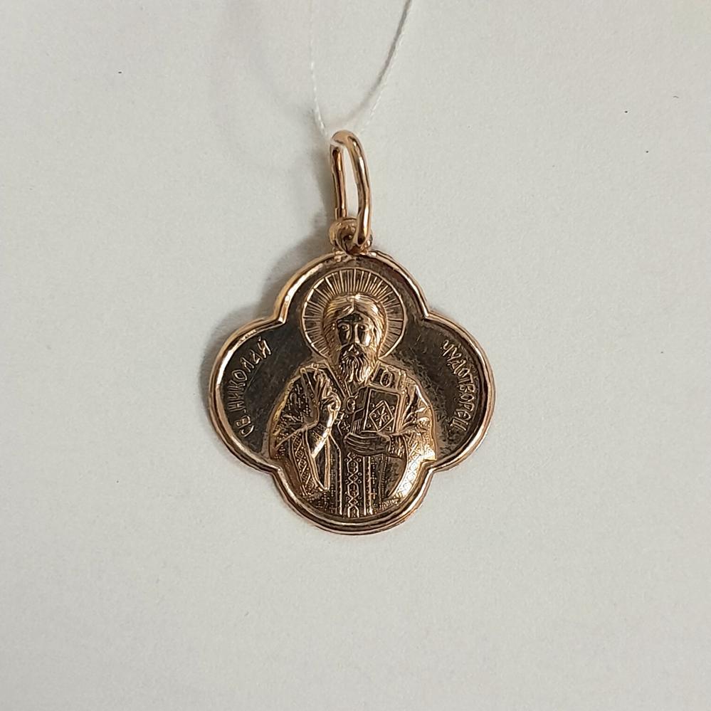 Подвеска Ладанка Золото 585 0.74 г