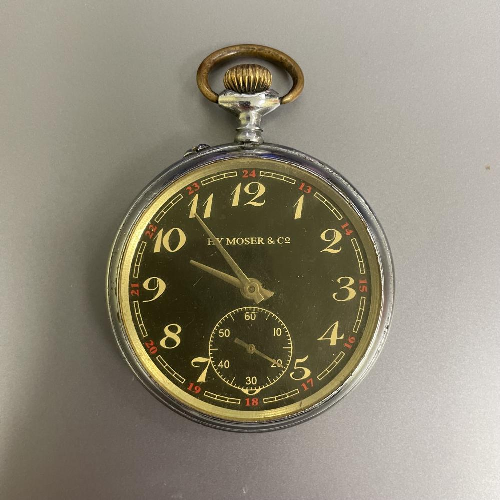 Карманные часы HY Moser and Co