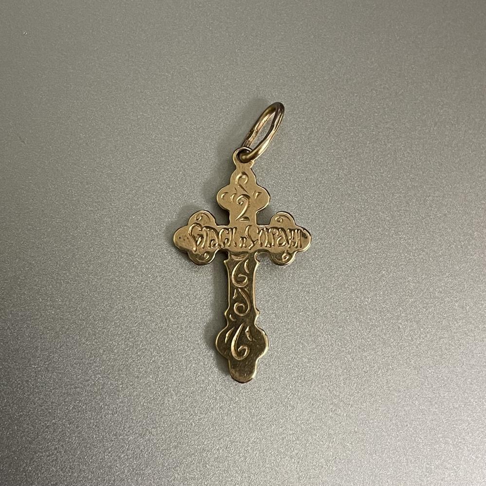 Крестик Золото 585 1.54 г