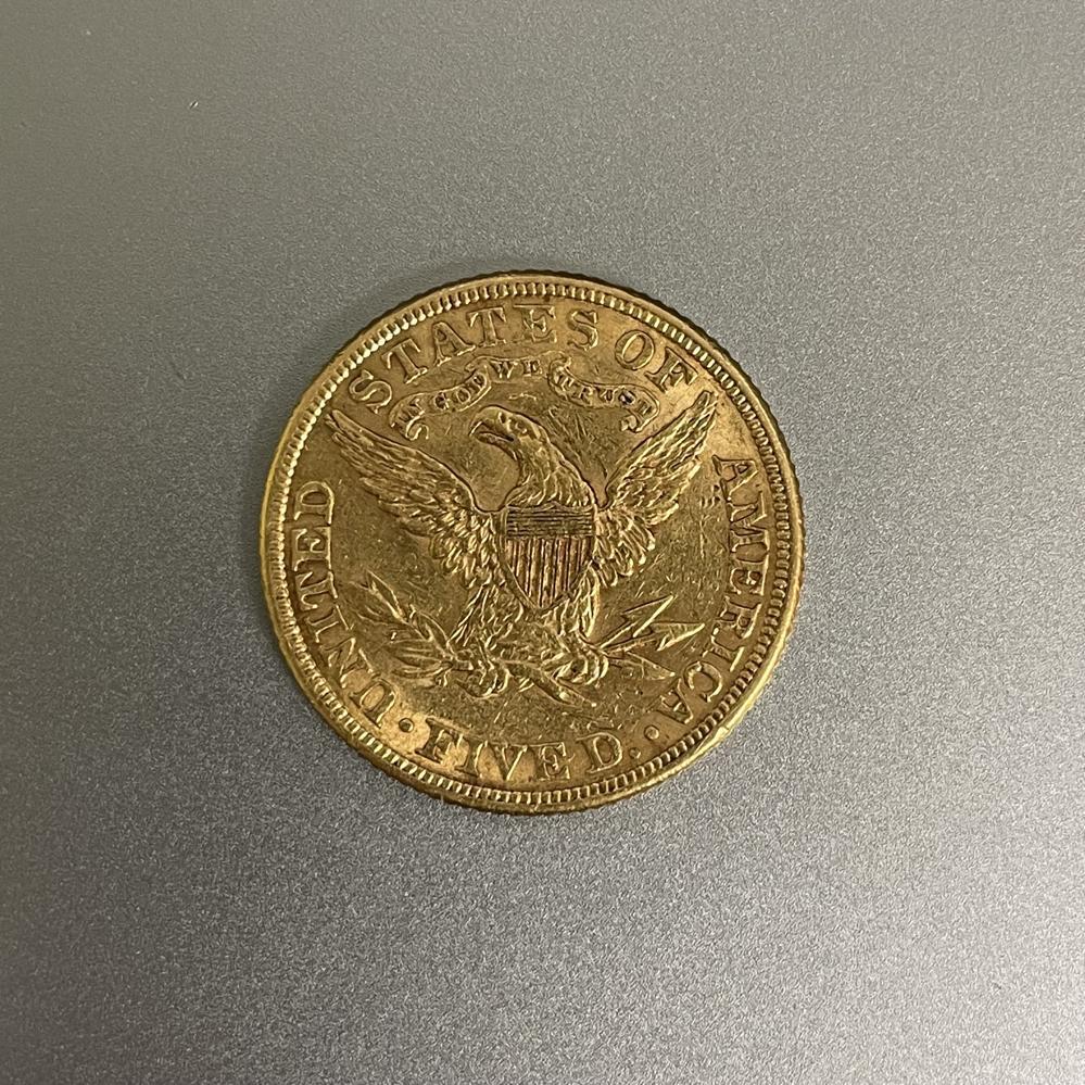 5 долларів 1882