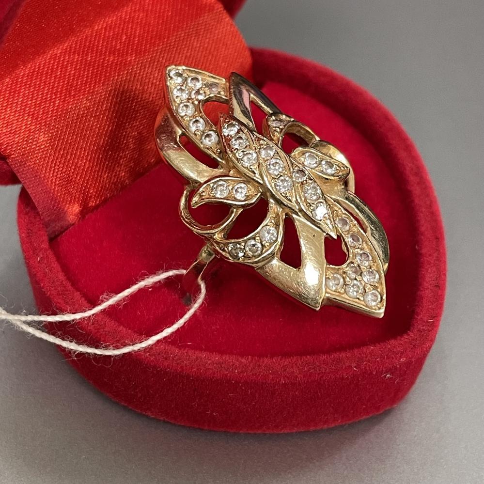 Кольцо Золото 585 5.95 г размер 19.5