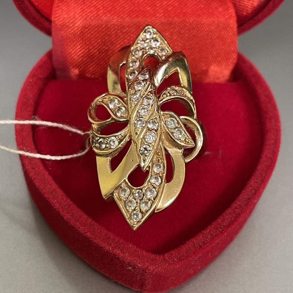 Кольцо Золото 585 5.95 г размер 19.5