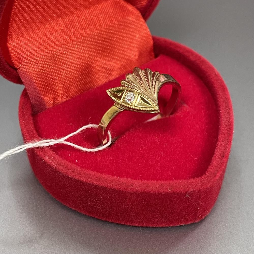 Кольцо Золото 585 2.95 г размер 18.5