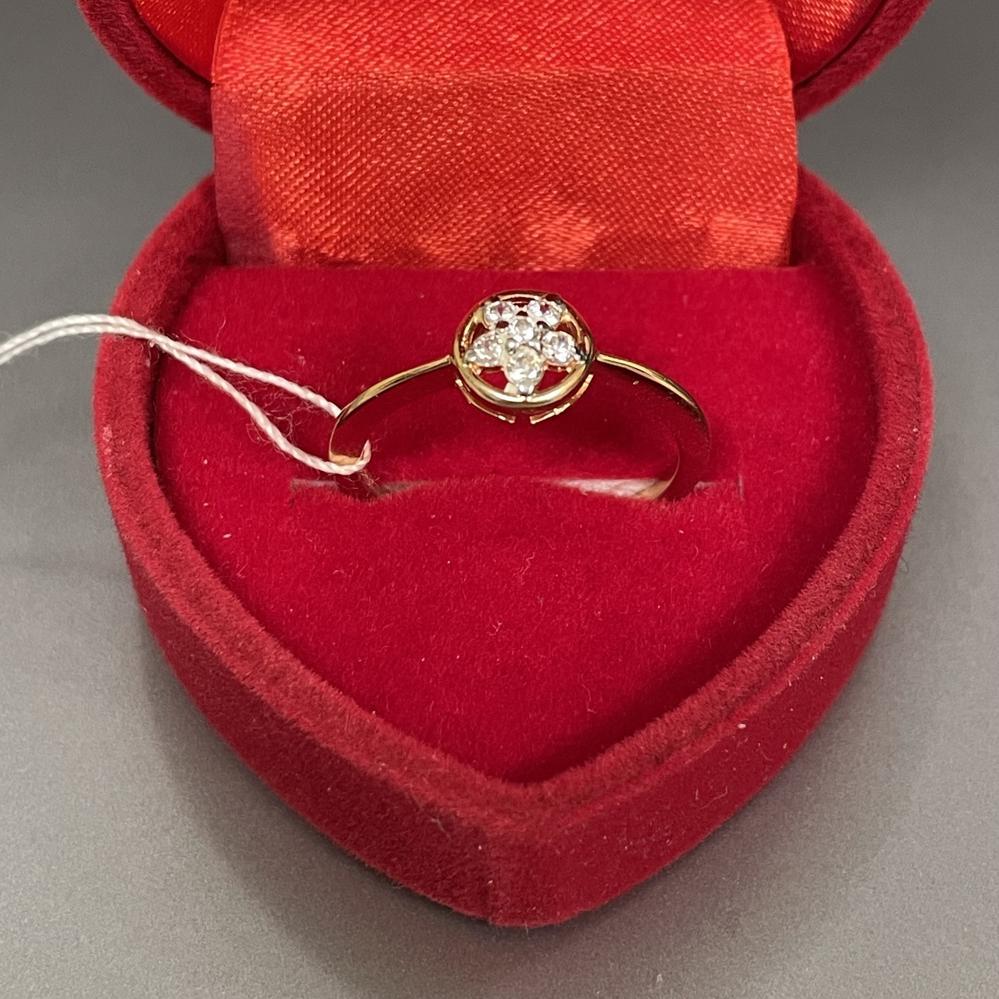 Кольцо Золото 585 1.96 г размер 17