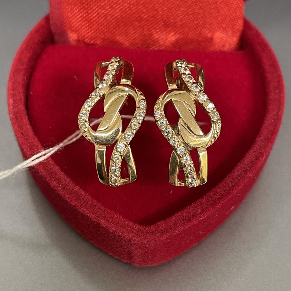 Сережки Золото 585 3.85 г