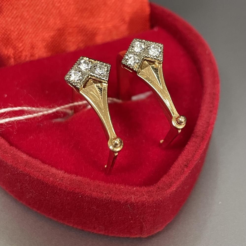 Сережки Золото 585 3.54 г