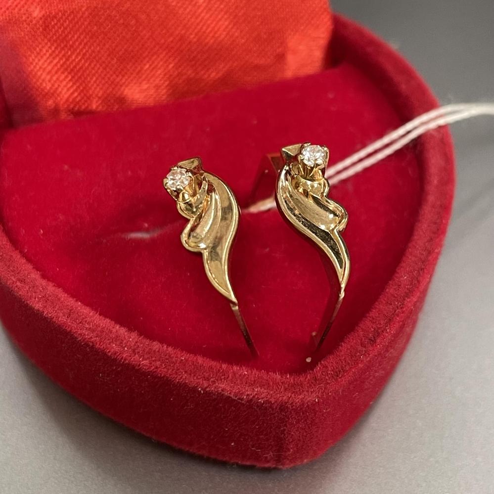 Сережки Золото 585 3 г