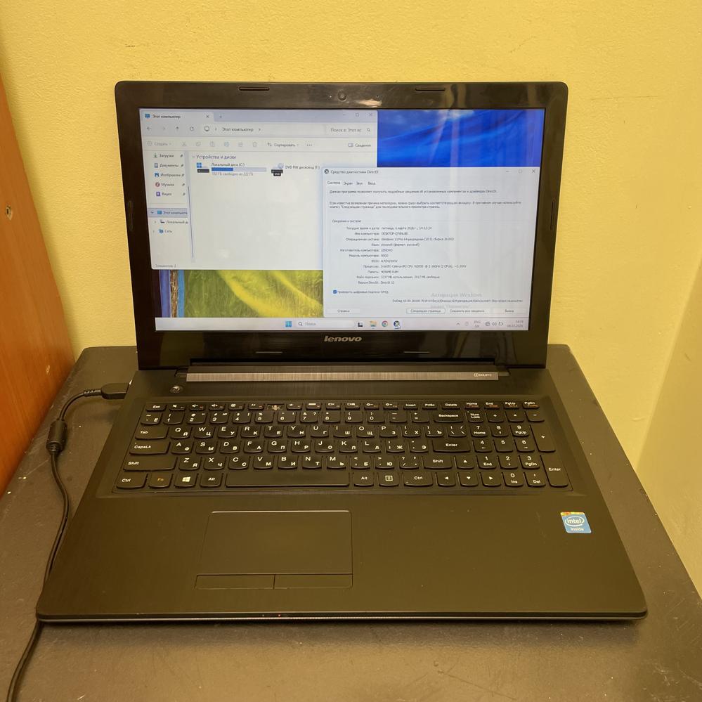 Ноутбук Lenovo g50-30 Celeron N2830/4gb/240gb